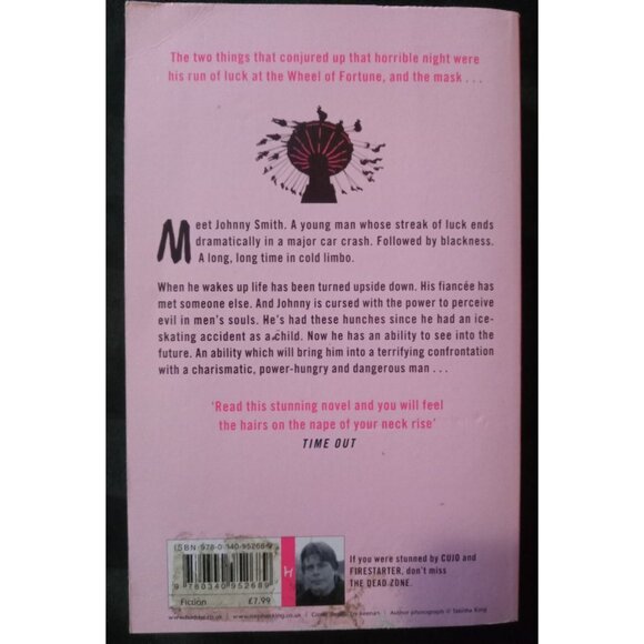 The Dead Zone Stephen King Horror Novel Vintage Paperback Bestseller Classic - Picture 2 of 2